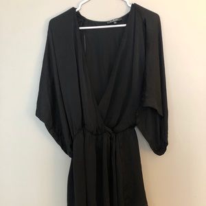 LuLu’s Black Kimono Style Romper